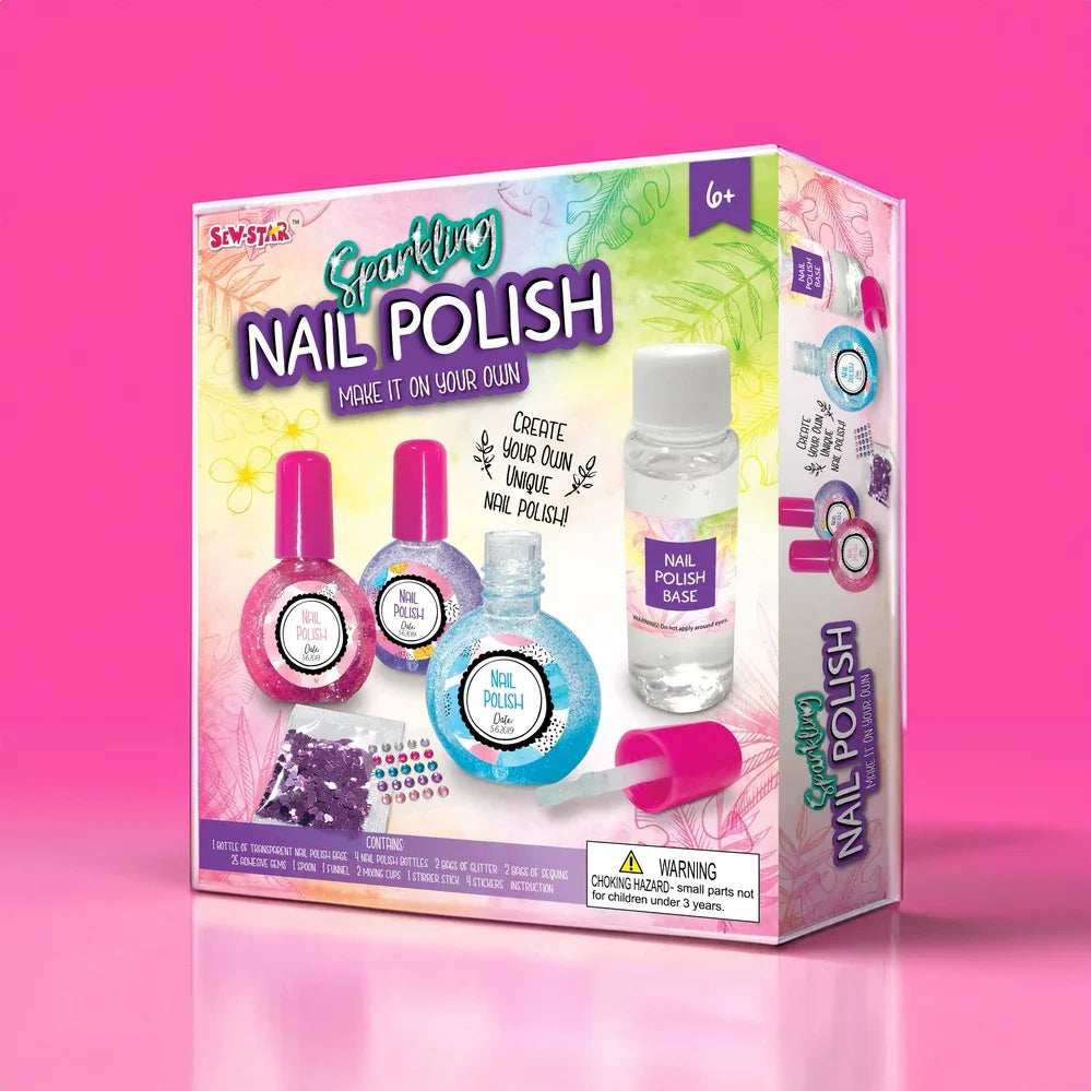 Sparkling Nail Polish Kit for kids in Kuwait